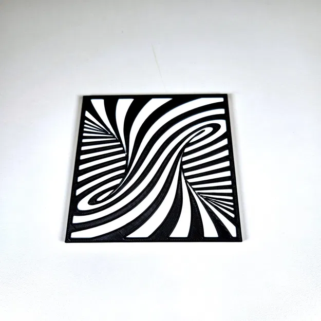 Bộ 6 đế lót ly 3D ảo ảnh quang học với hộp đựng - Image 8