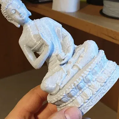 Tượng Phật được quét 3D từ máy Einscan-SE