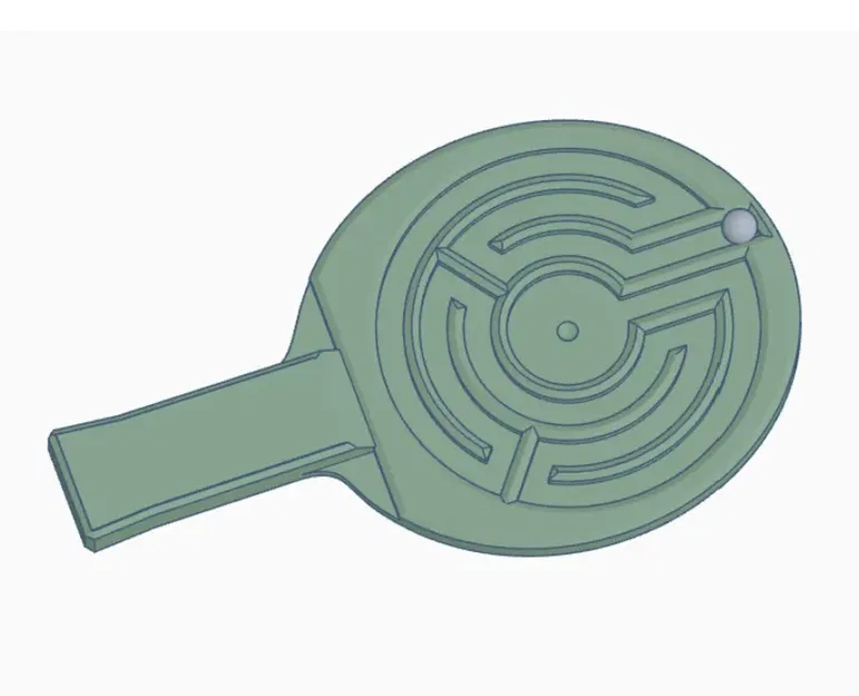 Vợt bóng bàn và quả bóng trong mê cung - Image 2