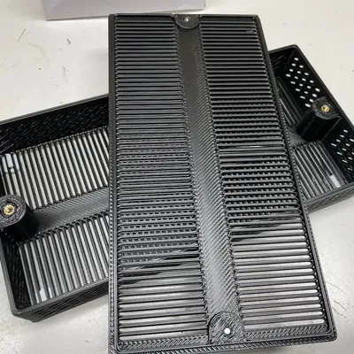 Hộp chứa hạt gel silica với nắp tháo rời