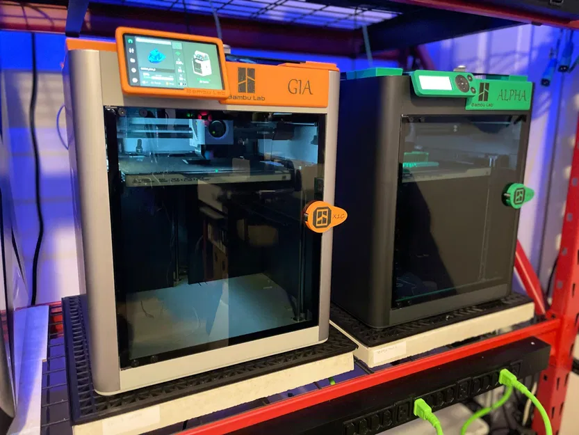 Tay nắm cửa tùy chỉnh cho Bambu Lab P1S/X1C/P1P - Image 1