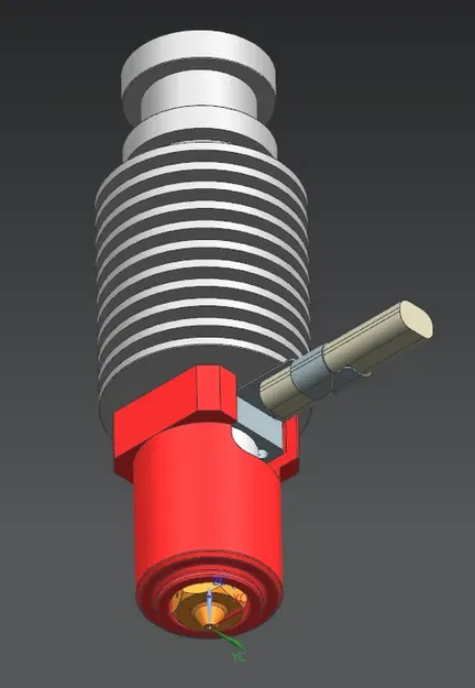 Mô hình Hotend CHC Pro của Triangle Labs cho máy in 3D - Image 1