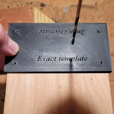 Mẫu template khoan plank 2 mặt cho gỗ