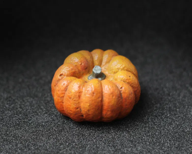 Quả bí ngô thực tế được quét 3D - Image 2