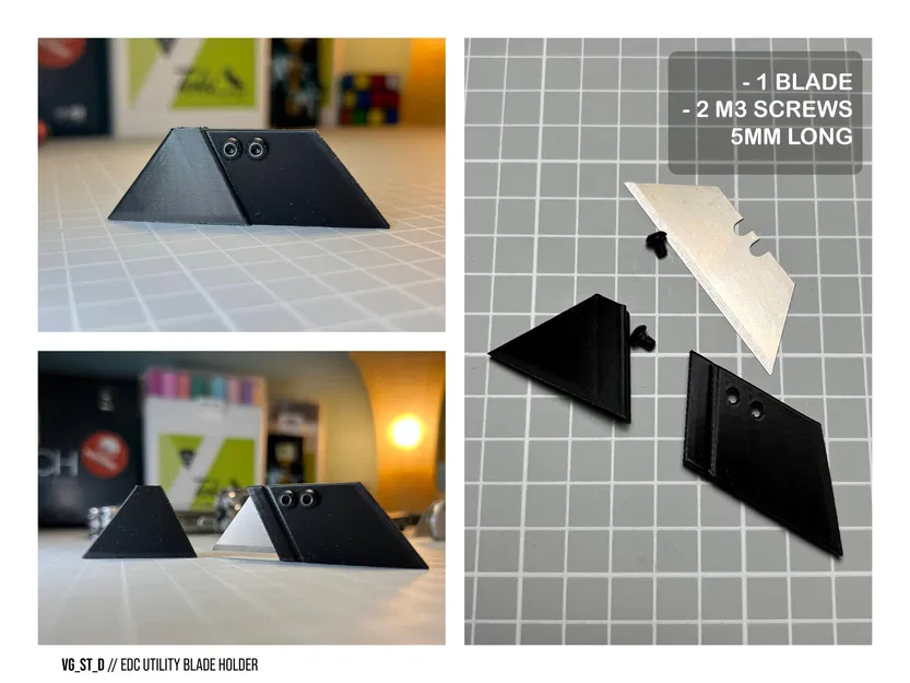 Giá đỡ lưỡi dao tiện ích EDC V.2 di động và đa năng - Image 4