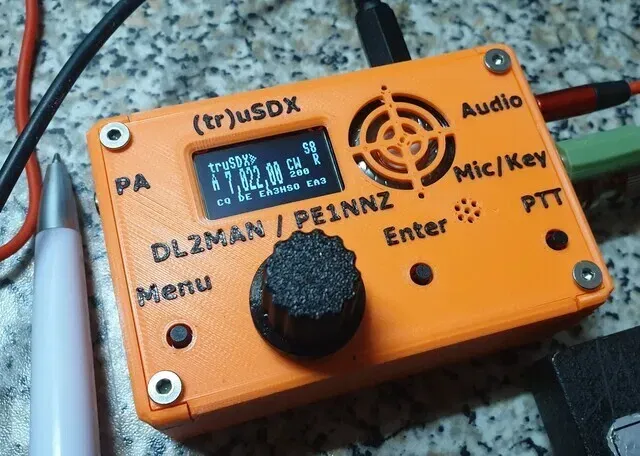 Vỏ máy thu phát (tr)uSDX QRP cho đam mê điện tử - Image 1