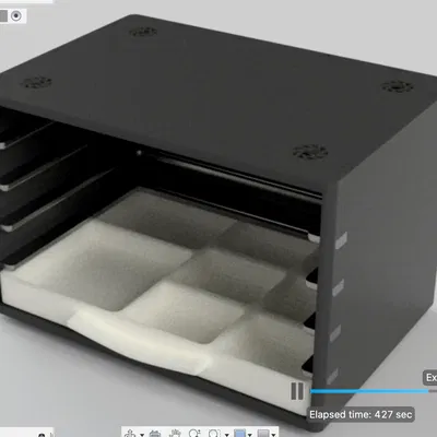 Hộp lưu trữ các bộ phận nhỏ cho thợ làm đồng hồ