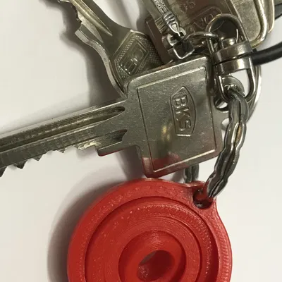 Móc khóa gyroscopic đơn giản để giảm căng thẳng