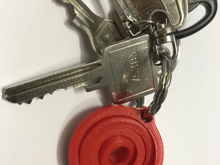 Móc khóa gyroscopic đơn giản để giảm căng thẳng - Image 3