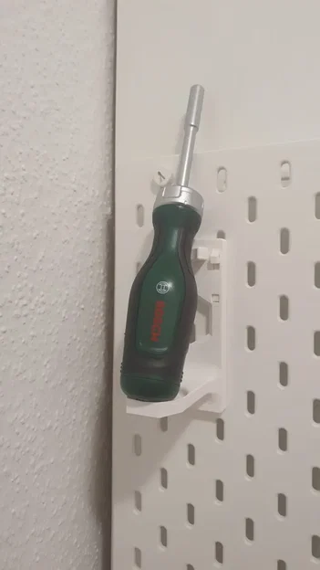 Giá đỡ tua vít Bosch cho bảng ghim Skadis - Image 1