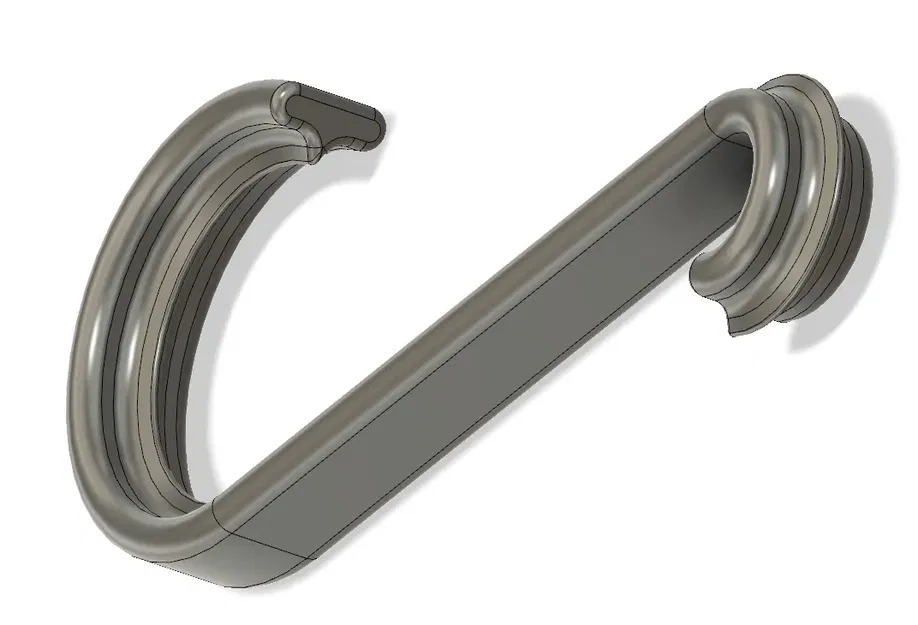 Móc treo khăn tắm cho vách kính phòng tắm - Image 3