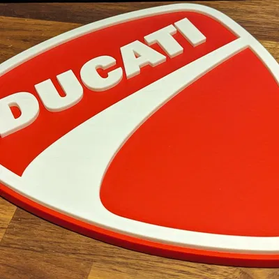 Biểu tượng Ducati lớn cho xưởng hoặc nhà bạn