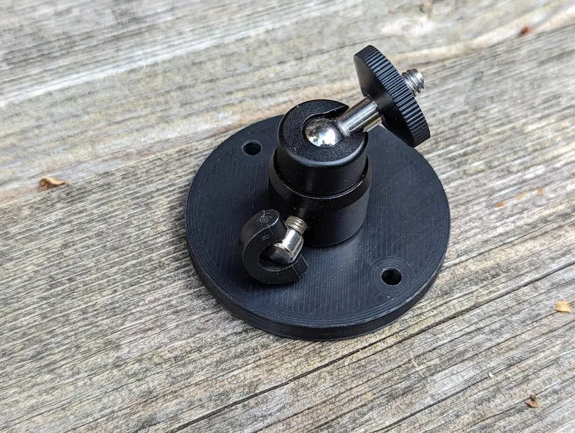 Giá đỡ tường cho đầu bóng nhỏ (ren 1/4") - Image 1