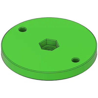 Giá đỡ tường cho đầu bóng nhỏ (ren 1/4")