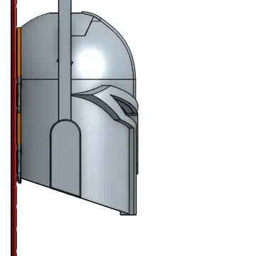 Quạt hút Mandalorian cho thùng máy Qube 500