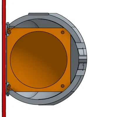 Quạt hút Mandalorian cho thùng máy Qube 500