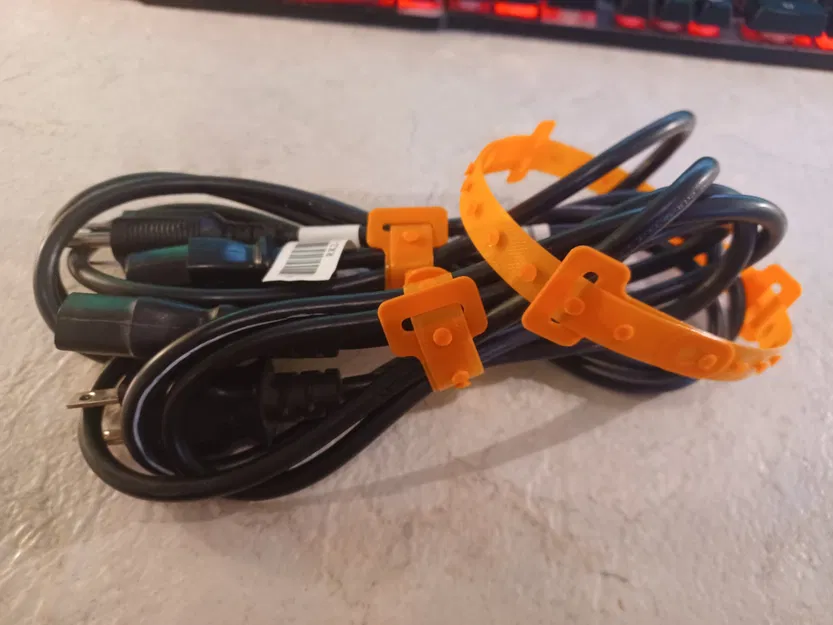 Dây buộc cáp PLA linh hoạt và tái sử dụng cho nhu cầu hàng ngày - Image 1