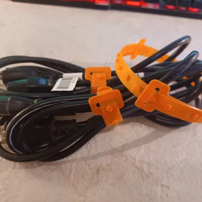 Dây buộc cáp PLA linh hoạt và tái sử dụng cho nhu cầu hàng ngày