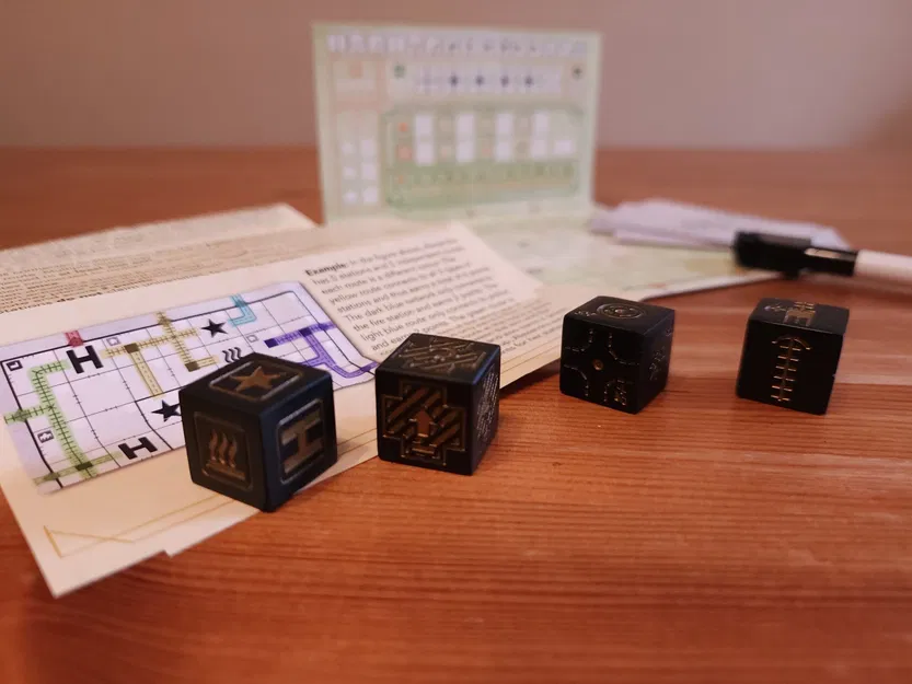 Mở rộng thành phố Railroad Ink cho trò chơi board game - Image 2