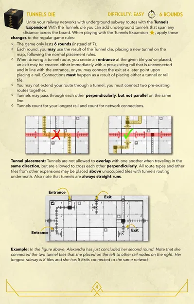 Mở rộng thành phố Railroad Ink cho trò chơi board game - Image 12
