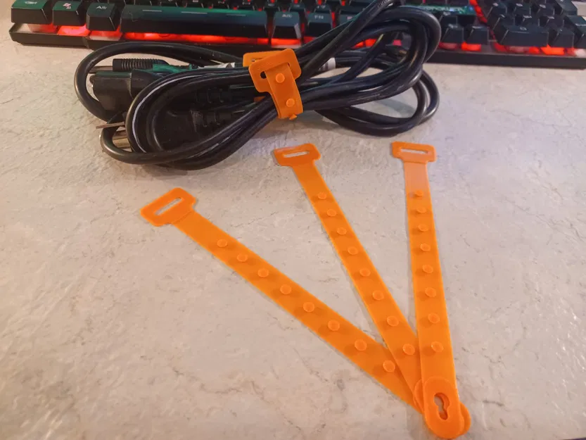 Dây buộc cáp PLA linh hoạt và tái sử dụng cho nhu cầu hàng ngày - Image 4