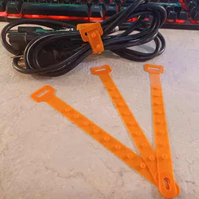 Dây buộc cáp PLA linh hoạt và tái sử dụng cho nhu cầu hàng ngày