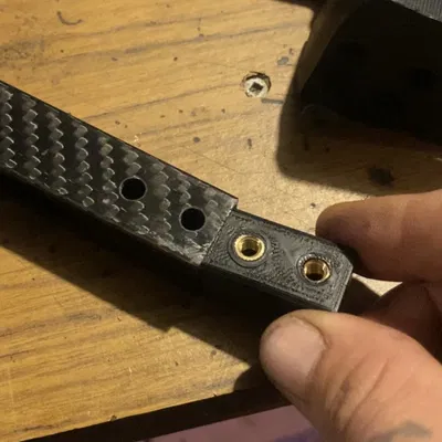 Các bộ phận x-ray bằng sợi carbon cho gantry Voron V2.4R2 và Trident