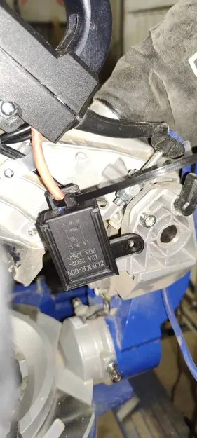 Giá đỡ cho modul khởi động mềm trên máy cắt góc Scheppach HM90SL - Image 1