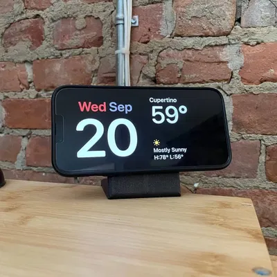 Giá đỡ sạc MagSafe cho iPhone gắn trên bàn ngủ