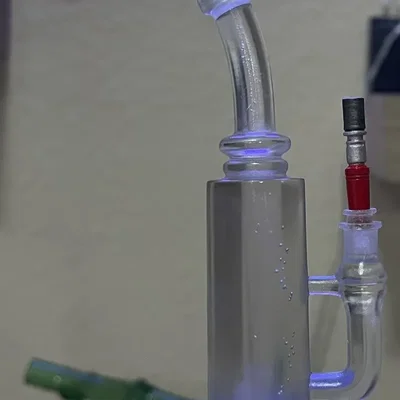 Bong mini 3.5" với bộ máy tạo hơi và bộ chuyển đổi