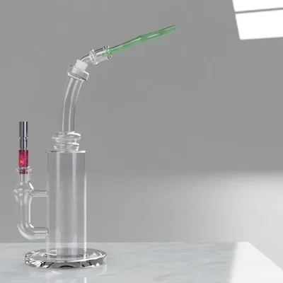 Bong mini 3.5" với bộ máy tạo hơi và bộ chuyển đổi