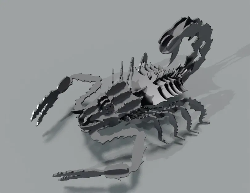 Mô hình ghép hình bọ cạp cho trẻ em - Image 1