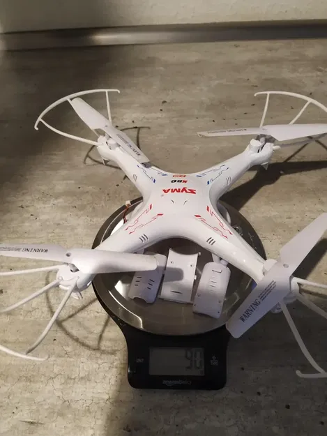 Thân xe đua Syma X5C với tích hợp camera - Image 7