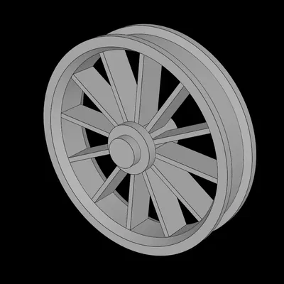 Bánh xe Lego tương thích 8 x 35 với 12 nan hoa