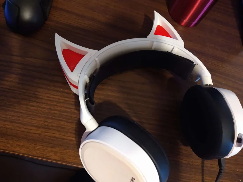 Đôi tai/horn cho tai nghe Steelseries Arctis 3 - Image 1