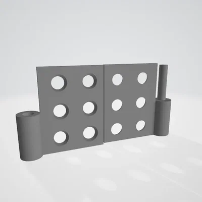 Bản lề lớn 2-3 cho thiết bị gia dụng