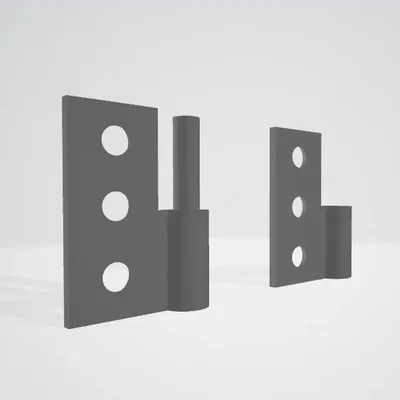 Bản lề nhỏ cho các thiết bị gia dụng