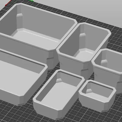 Hộp tổ chức linh kiện Husky Connect với kích thước đa dạng