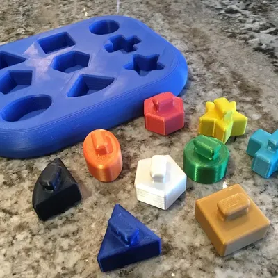 Đồ chơi khay hình cho bé tập nhận biết hình dạng và màu sắc