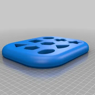 Đồ chơi khay hình cho bé tập nhận biết hình dạng và màu sắc