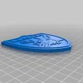 Bộ giá đỡ ly Raiders bằng tinkercad - Thumbnail 3