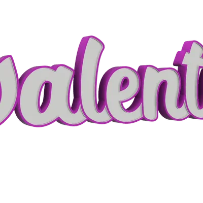 Đèn tường tên Valentina với lỗ dẫn LED