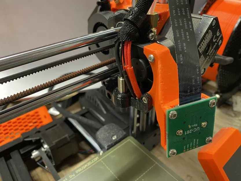 Giá đỡ camera cho Prusa Mini với Arducam OV5647 và ống kính M12 - Image 3