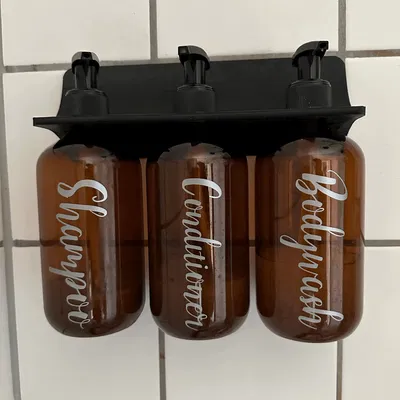 Giá đỡ chai xà phòng treo tường