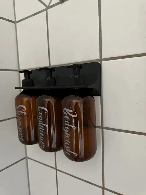 Giá đỡ chai xà phòng treo tường - Image 2