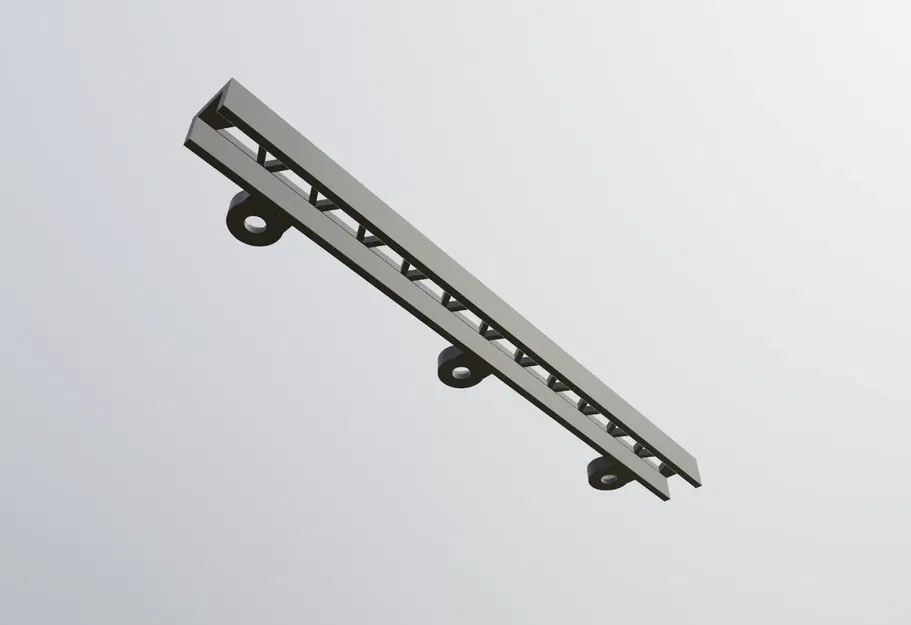 Kênh quản lý cáp hình chữ nhật đơn giản với lỗ gắn vít - Image 2