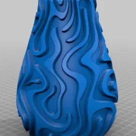 Bình hoa với khả năng in 3D tối ưu và ít hỗ trợ