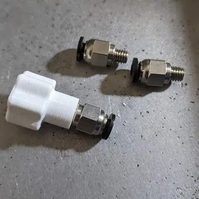 Nút kết nối ống PTFE với ren M6