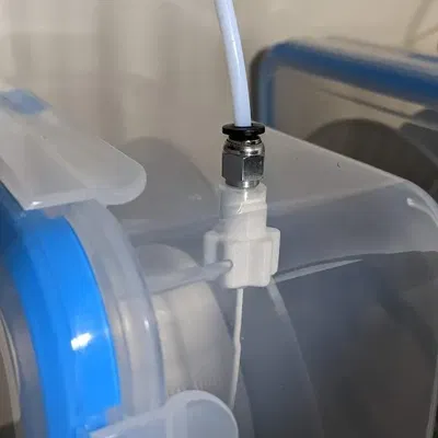 Nút kết nối ống PTFE với ren M6