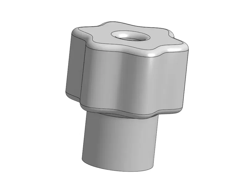 Nút kết nối ống PTFE với ren M6 - Image 4